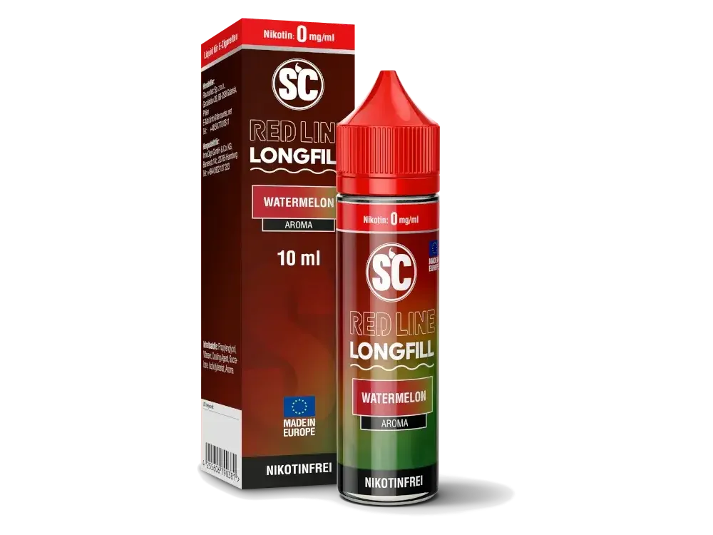 SC RED LINE Watermelon Longfill Aroma 10ml Heißes Angebot