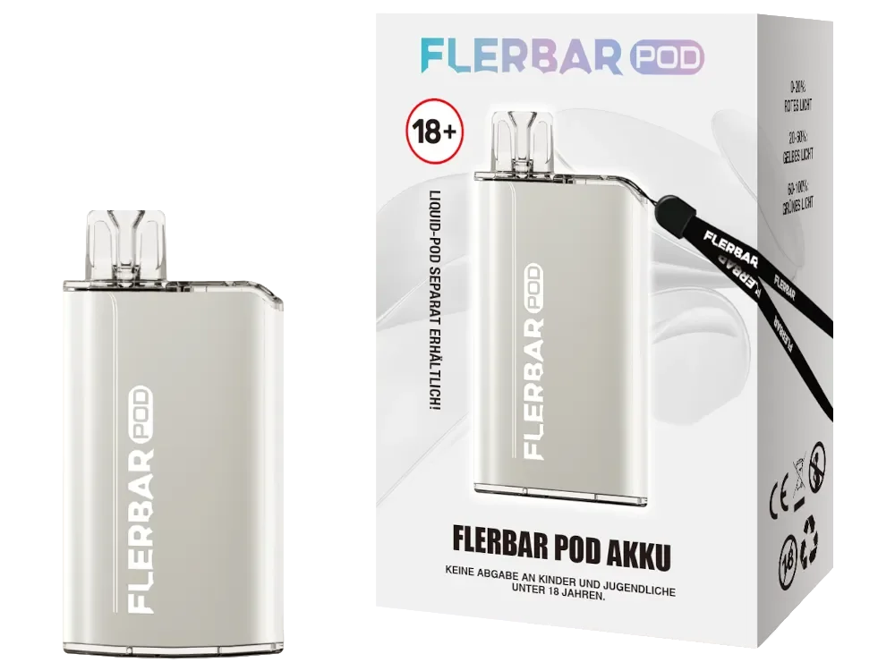 Flerbar Pod Akku 500mAh Basisgerät Grau Top-Angebot