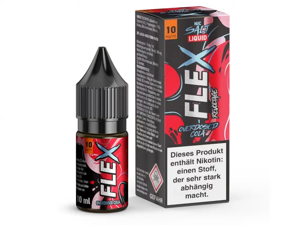 Cola Overdosed | Revoltage FLEX Liquid 10ml 10mg/ml Beliebt