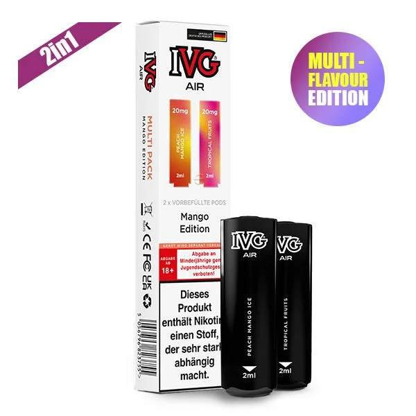 IVG AIR Pods Mango Edition 20mg/ml 2 Stück Top-Angebot