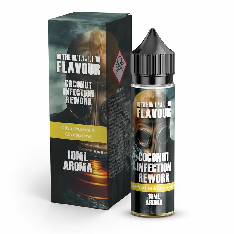 Neuheit THE VAPING FLAVOUR Coconut Infection Rework Longfill Aroma 10ml