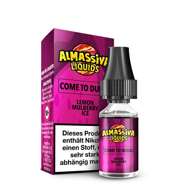Finale Aktion AL MASSIVA Liquid mit Nikotinsalz COME TO DUBAI 10mg/ml - 10ml