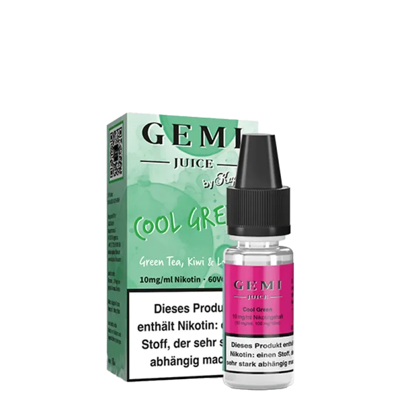 Sonderangebot GEMI JUICE by Kapka's Flava Cool Green Nikotinsalz Liquid 10mg