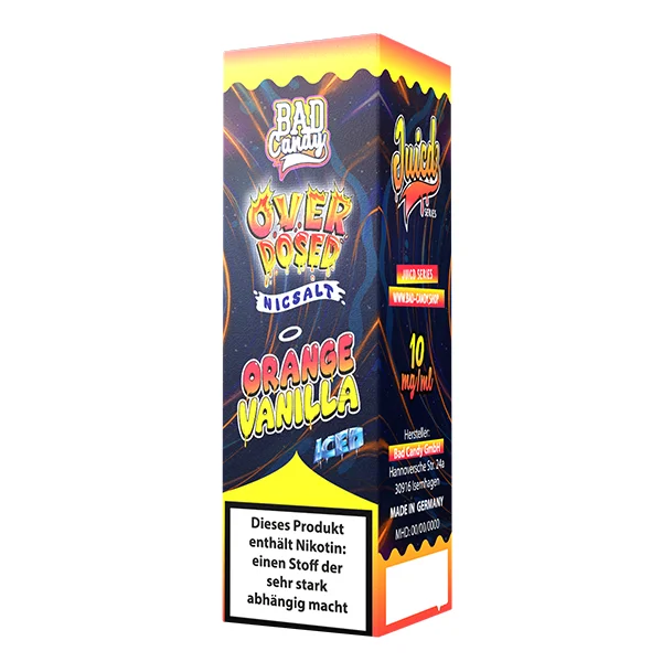 BAD CANDY JUICD Series Orange Vanilla Liquid 10mg/ml - 10ml Expressversand