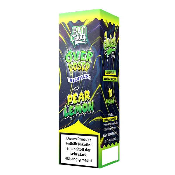 BAD CANDY JUICD Series Pear Lemon Liquid 10mg/ml - 10ml Kostenloser Rückversand