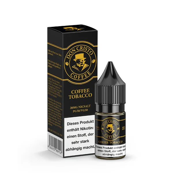 Jetzt Bestellen Don Cristo Coffee | Coffee Tobacco | Nikotinsalz Liquid 20mg/ml - 10ml