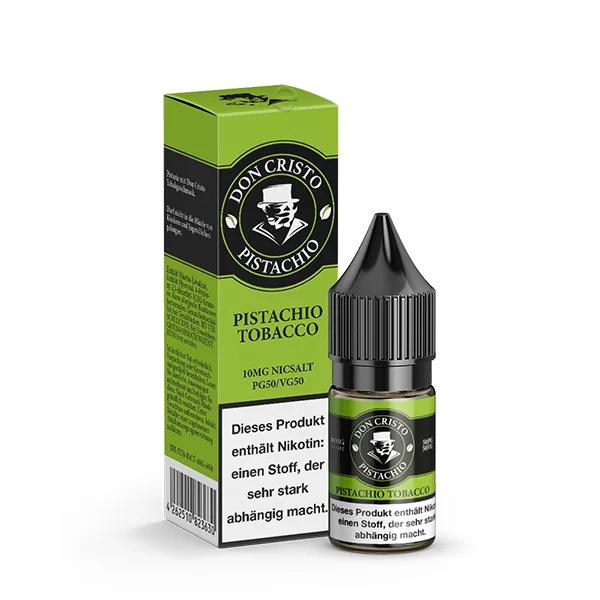 Sonderangebot Don Cristo Pistachio Nikotinsalz Liquid 10mg/ml - 10ml
