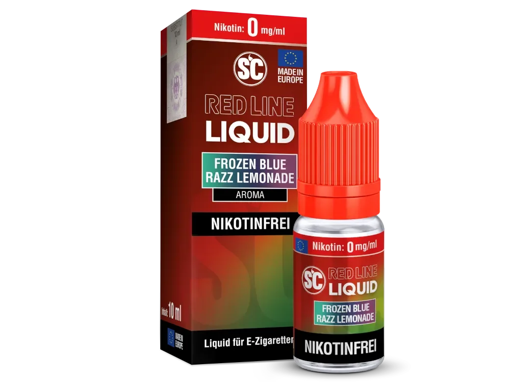 Jetzt Bestellen SC Red Line Frozen Blue Razz Lemonade Liquid NIKOTINFREI - 10ml