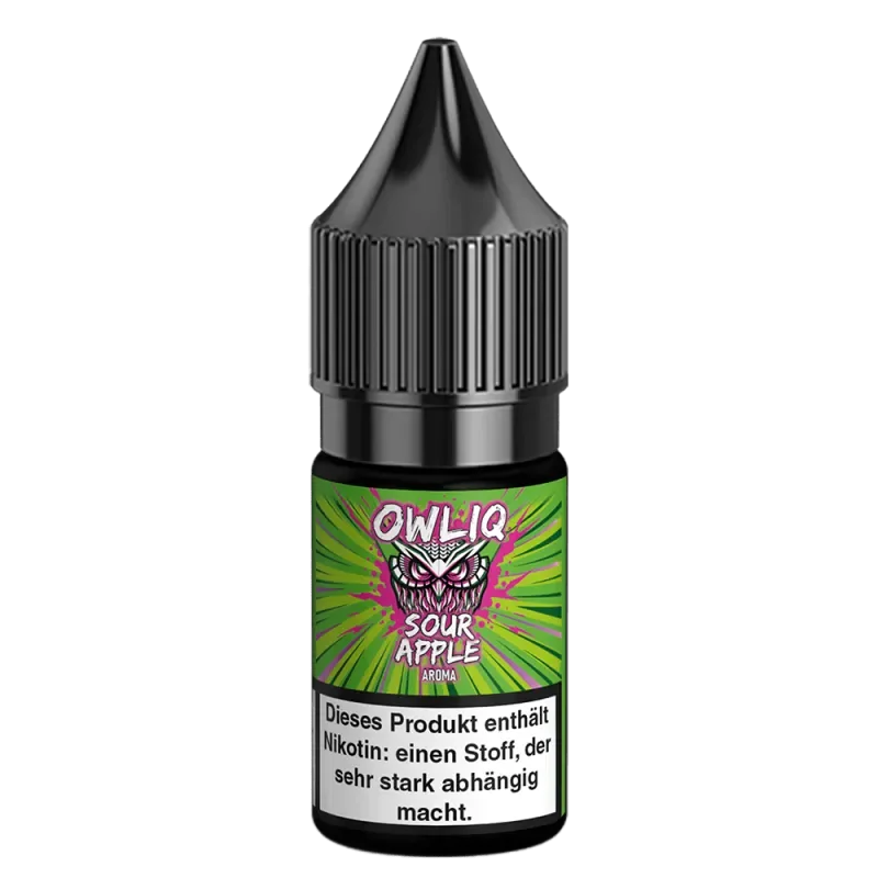 Kostenfreie Lieferung OWLIQ Sour Apple Nikotinsalz Liquid 10mg/ml - 10ml