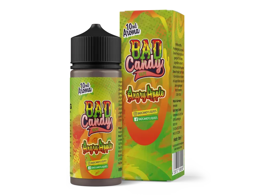 BAD CANDY Angry Apple Aroma 10ml Longfill Echt