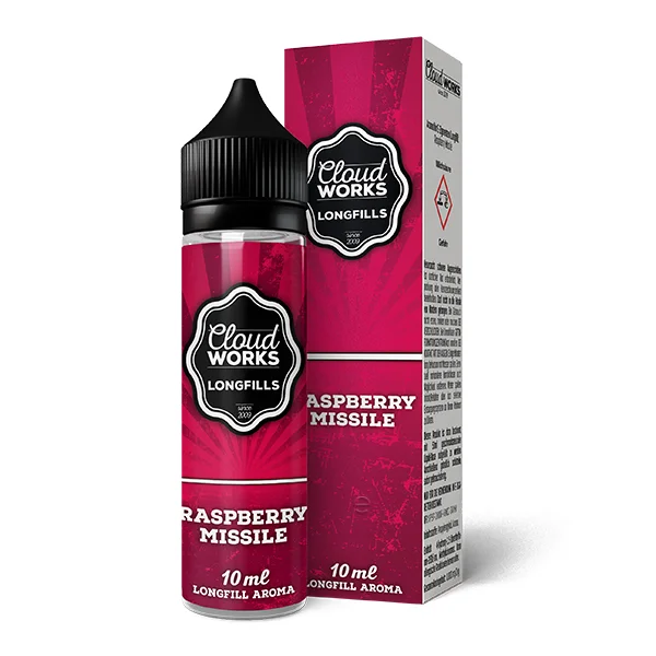 CLOUDWORKS Raspberry Missile Aroma Longfill 10ml Direktkauf