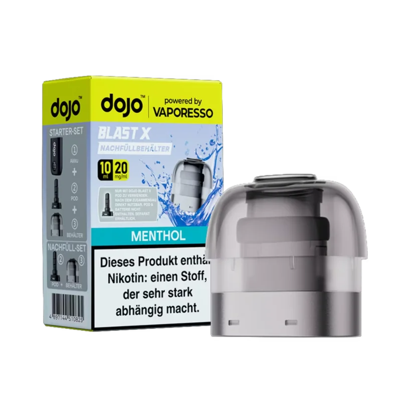 Sofort Bestellen Vaporesso Dojo Blast X Pod Menthol 20mg/ml - 10ml