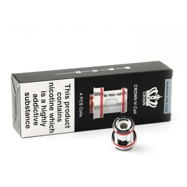 Abverkauf 4 x Uwell Crown 4 Coil 0,23 Ohm UN2 MESH
