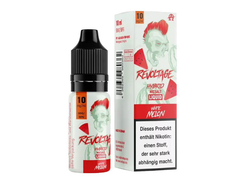 Zertifiziert REVOLTAGE White Melon Liquid 10mg/ml 10ml