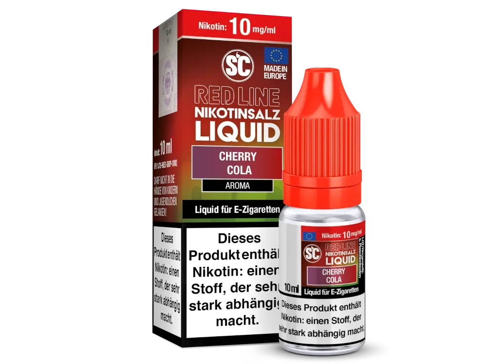 SC Red Line Cherry Cola Liquid 10mg/ml Neu Im Sortiment