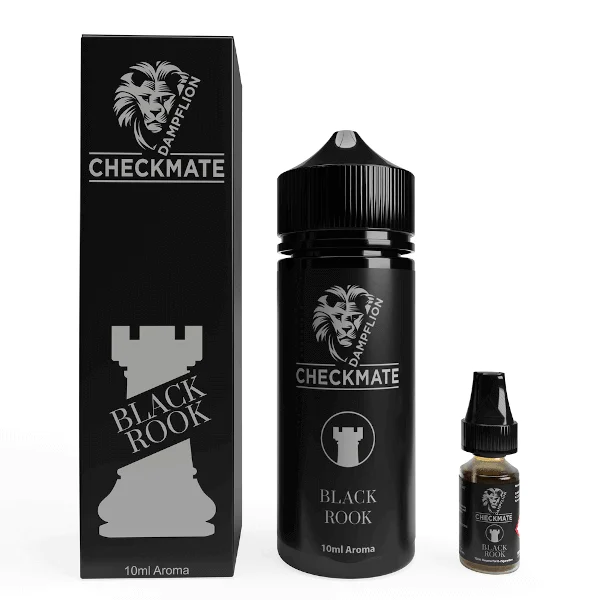 Letzte Chance DAMPFLION Black Rook Checkmate Aroma 10ml