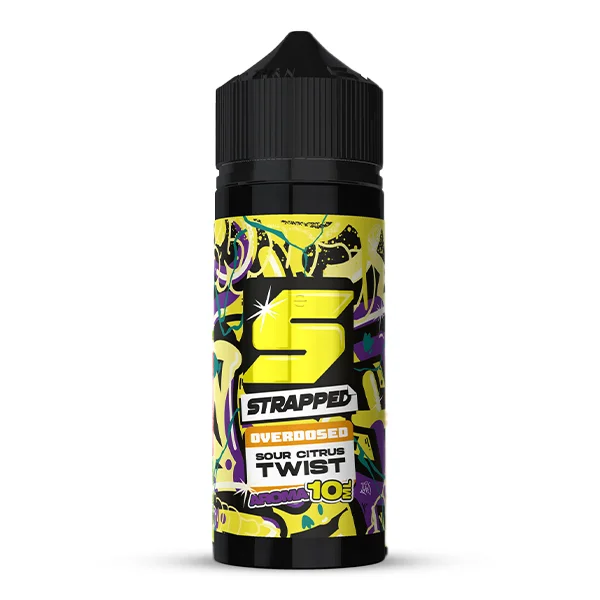 STRAPPED OVERDOSED Sour Citrus Twist Aroma 10ml Super-Preis