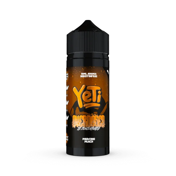 YETI Overdosed Piercing Peach Aroma 10ml Direkt Vom Hersteller