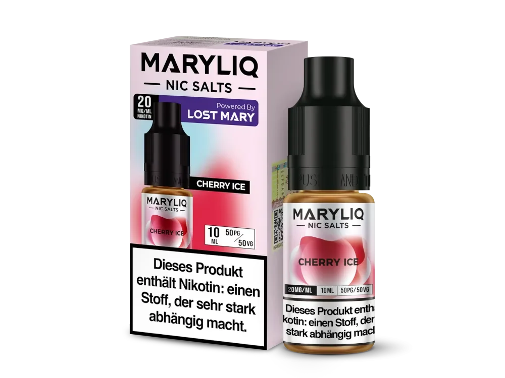 Rabatt LOST MARY Maryliq Cherry Ice Nikotinsalz Liquid 10ml - 20mg