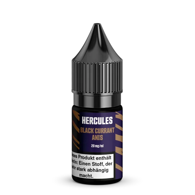HERCULES Overdosed Black Currant Anis Liquid 10ml - 20mg Mega-Angebot
