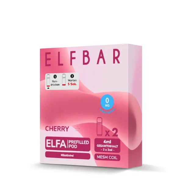 ELFA Pods Cherry Liquid ohne Nikotin 2 Stück Angebot