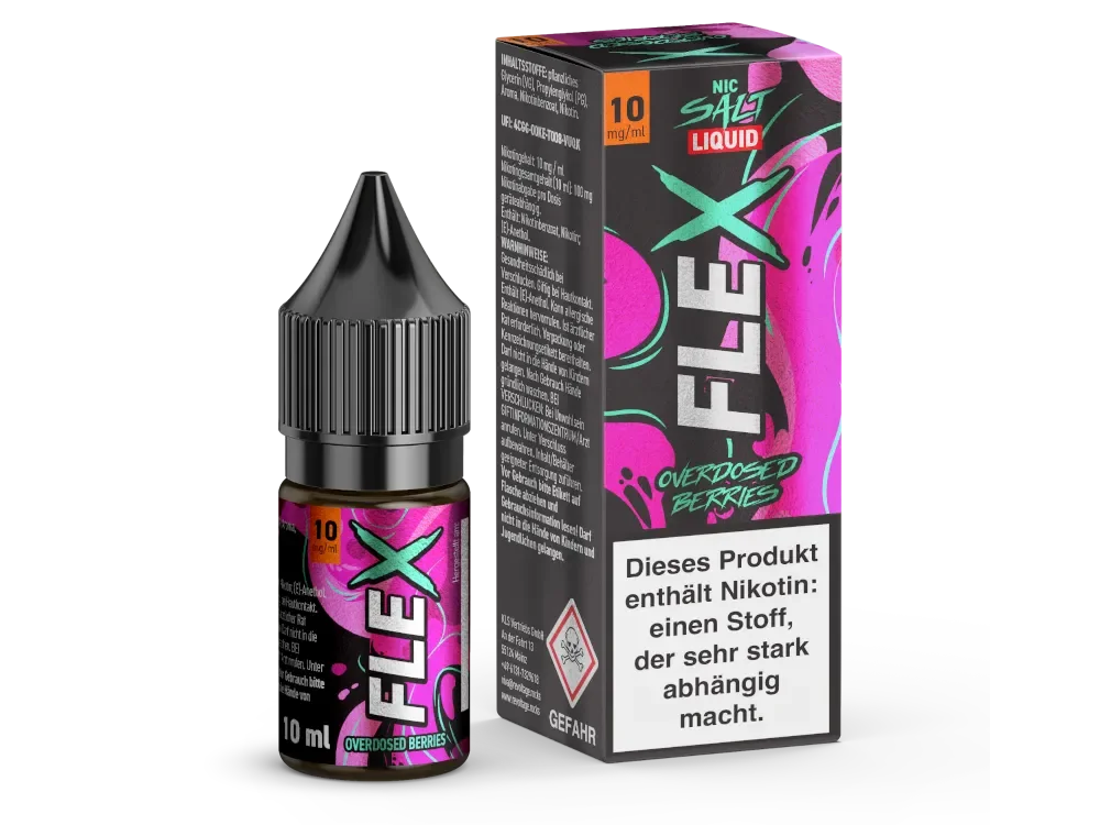 Berries Overdosed | Revoltage FLEX Liquid 10ml 10mg/ml Online Kaufen