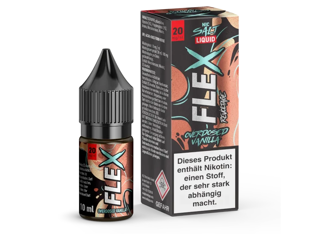 Vanilla Overdosed | Revoltage FLEX Liquid 10ml 20mg/ml Ausverkauf