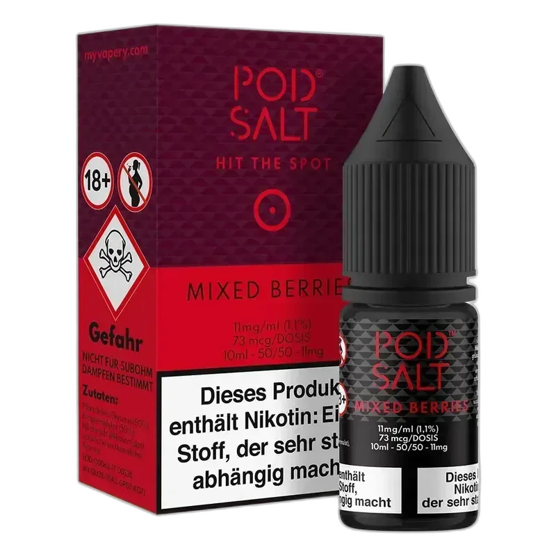 POD SALT Core Mixed Berries Liquid (50/50) 11mg 10ml Günstig