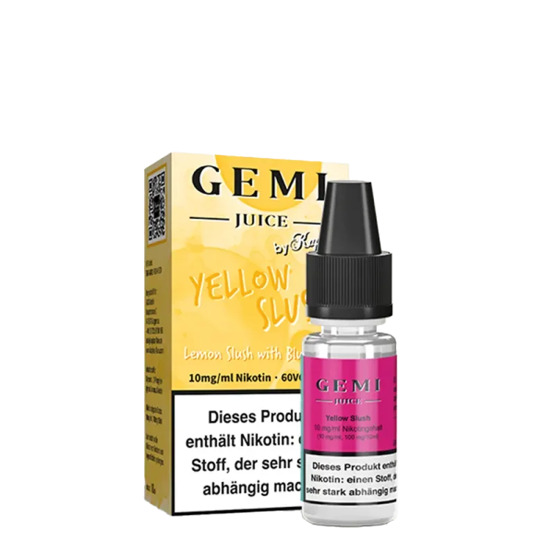 Sonderaktion GEMI JUICE by Kapka's Flava Yellow Slush Nikotinsalz Liquid 10mg