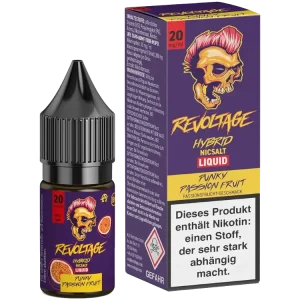 REVOLTAGE Punky Passion Fruit Liquid 20mg/ml Nikotinsalz 10ml Ausverkauf
