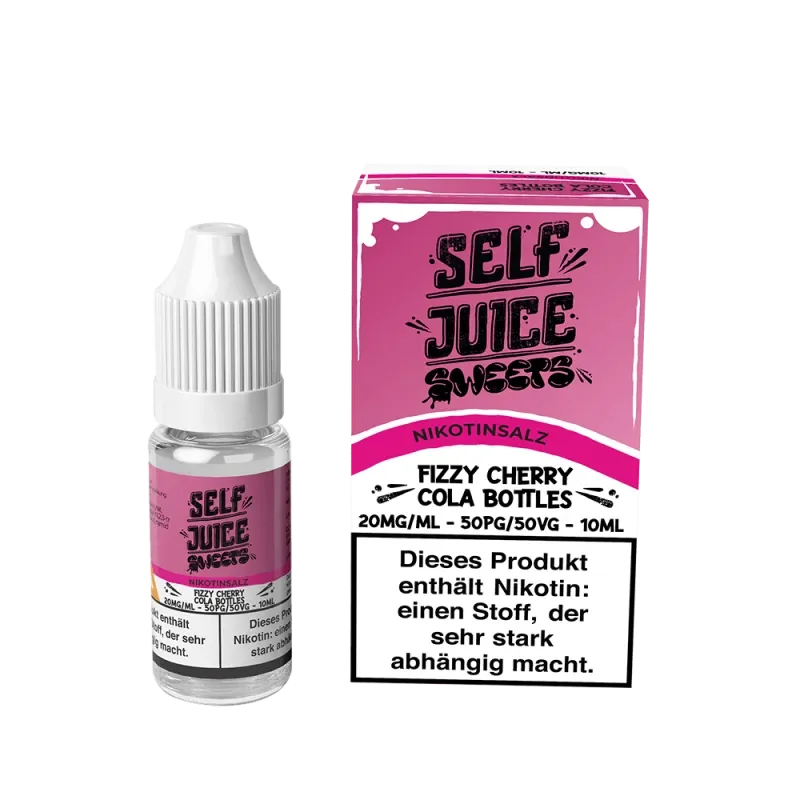 SELF JUICE Fizzy Cherry Cola Bottles Nikotinsalz Liquid 20mg/ml Jetzt Bestellen