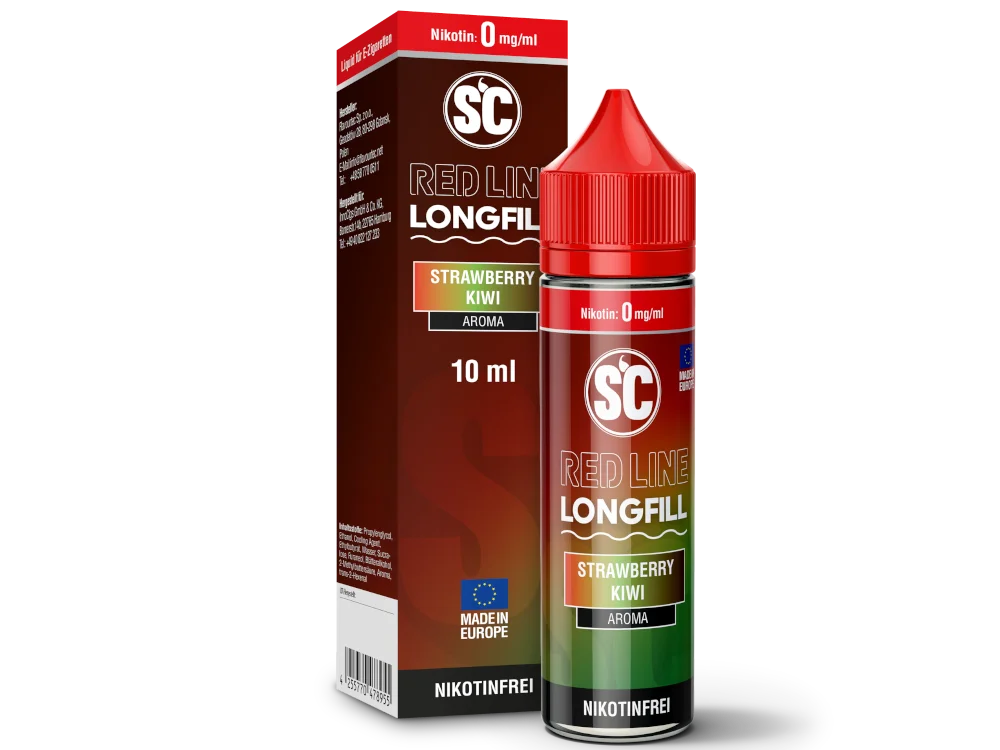 Jetzt Bestellen SC RED LINE Strawberry Kiwi Longfill Aroma 10ml