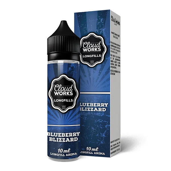 CLOUDWORKS Blueberry Blizzard Aroma Longfill 10ml Preis Gesenkt