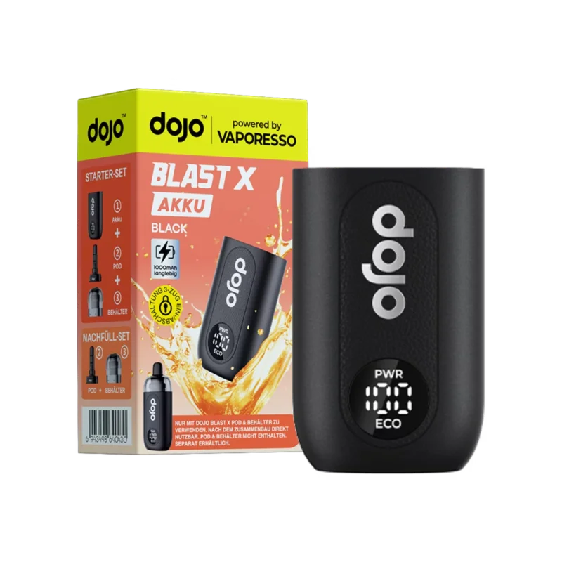 Kostenloser Versand Vaporesso Dojo Blast X Device Black