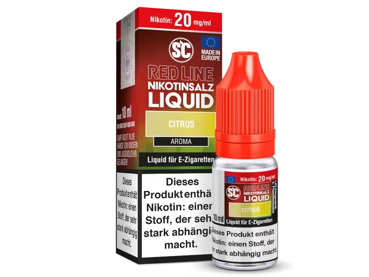 SC Red Line Citrus Liquid 20mg/ml Neue Kollektion