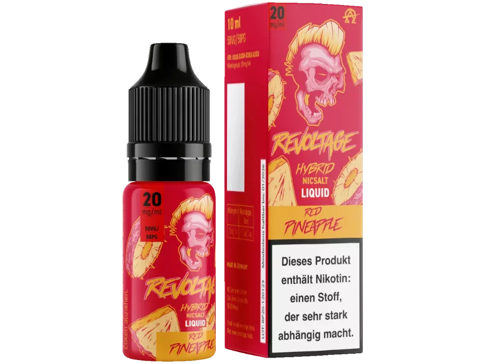 Abverkauf REVOLTAGE Red Pineapple 20mg/ml Liquid 10ml