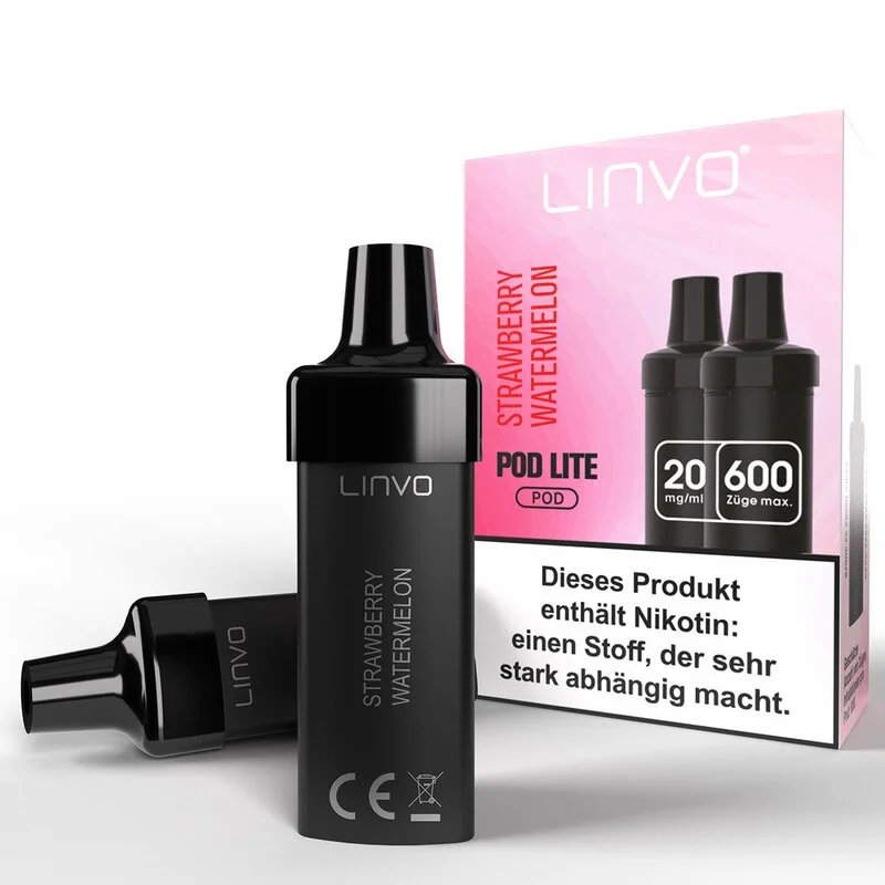 Schnäppchen LINVO PODS Strawberry Watermelon 20mg/ml 2er Packung