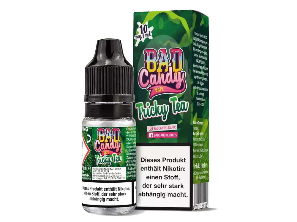 Sonderangebot BAD CANDY Tricky Tea 10mg/ml Liquid 10ml