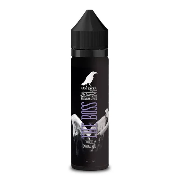 OMERTA Liquids La Famiglia The Boss Tobacco Caramel Nuts Aroma 10ml Ausverkauf
