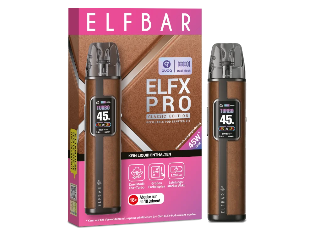 Sonderangebot Elfbar Elfx Pro - Braun