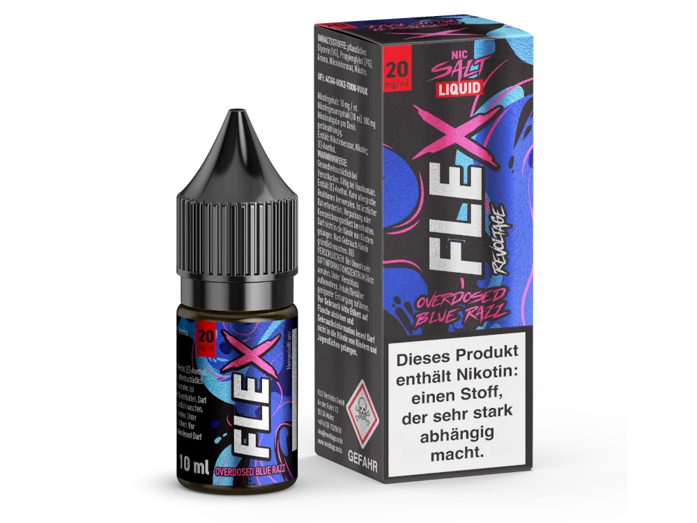 Revoltage Flex Liquid - Blue Razz Neuheit
