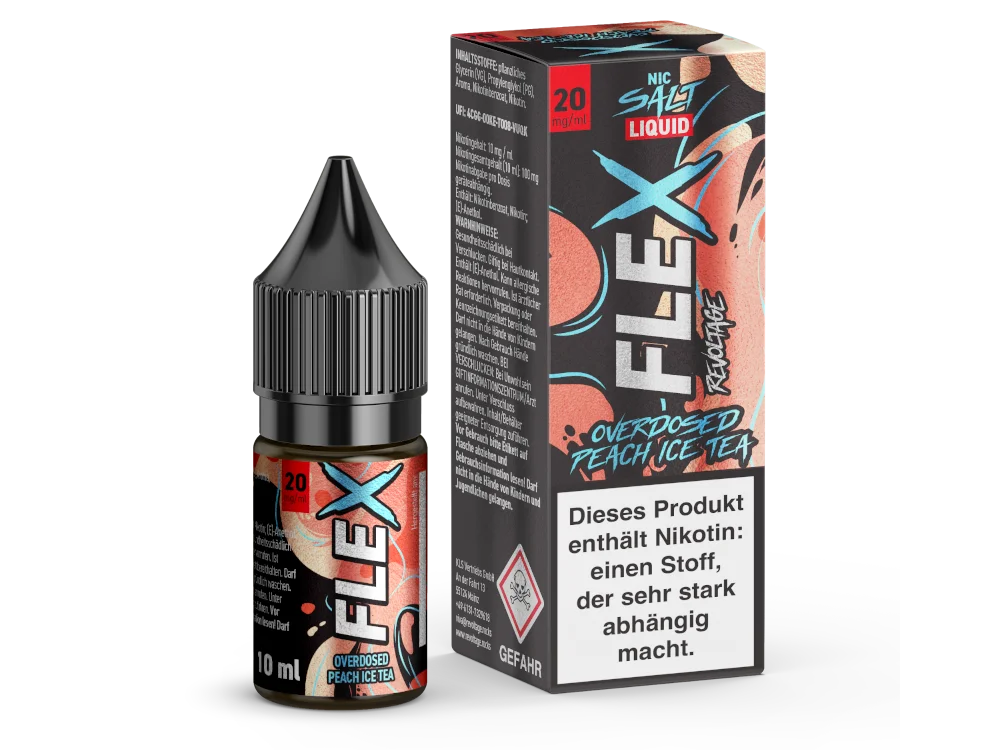 Sonderaktion Revoltage Flex Liquid - Peach Ice Tea