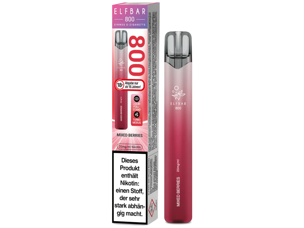 Top-Angebot ElfBar 800 - Mixed Berries