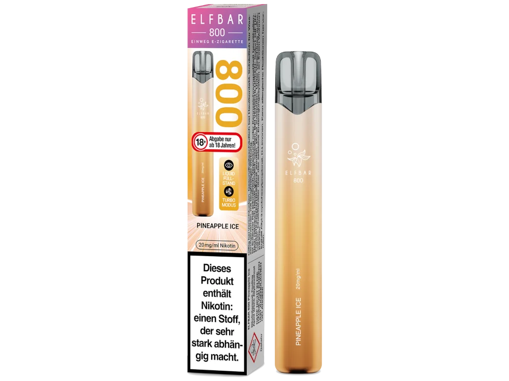 ElfBar 800 - Pineapple Ice Neue Ware