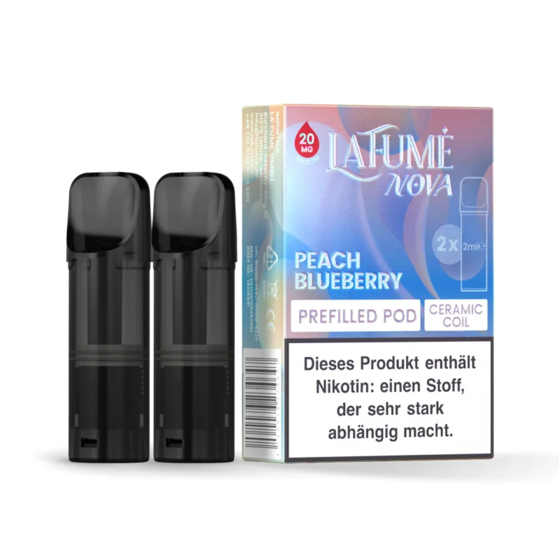 La Fume Nova - Peach Blueberry Beliebt