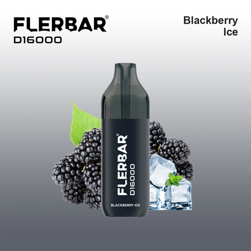 Flerbar D16000 - Blackberry Ice - 2ml + 10ml Knallerangebot