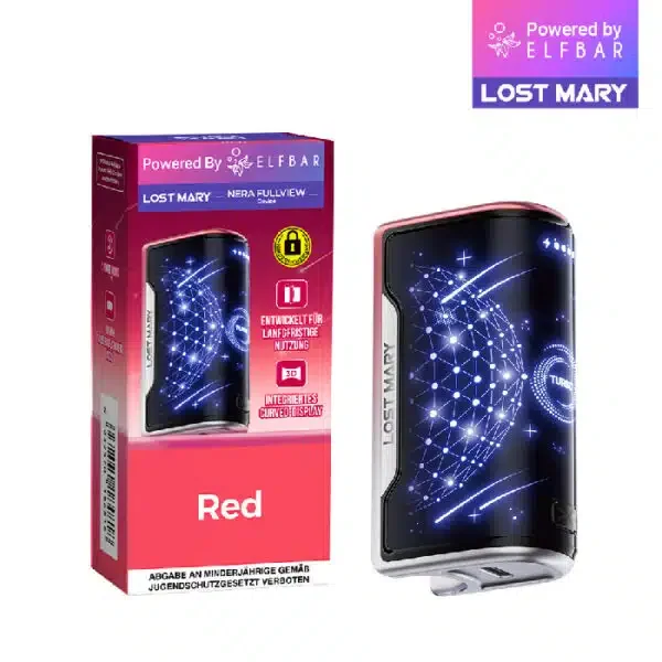 Highlight Lost Mary NERA 15K - Fullview Device - Red