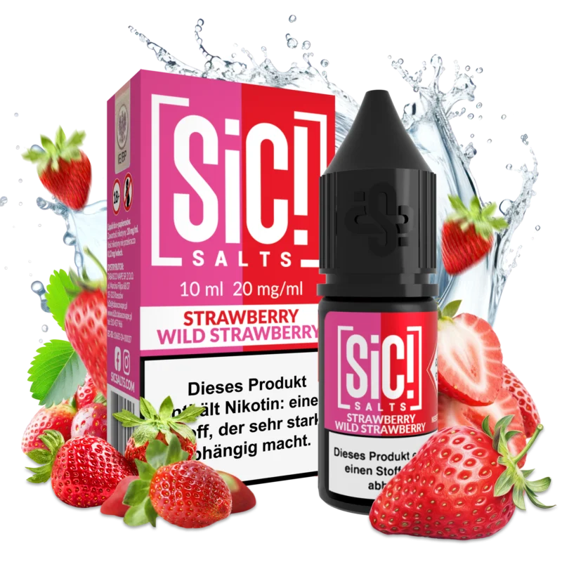 Finale Aktion SIC! Salts Liquid - Wild Strawberry Ice