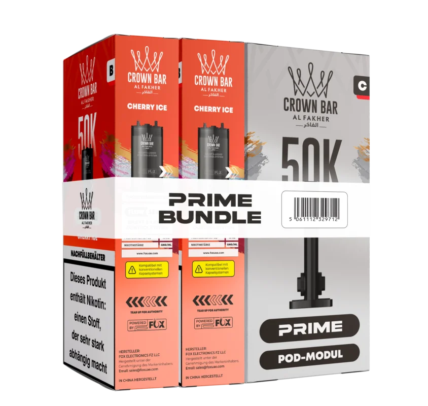 Al Fakher Hypermax 50K - Cherry Ice Garantierte Lieferung
