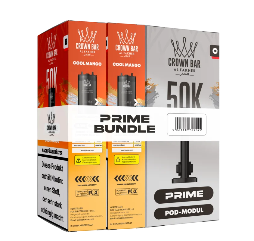 Direktkauf Al Fakher Hypermax 50K - Cool Mango